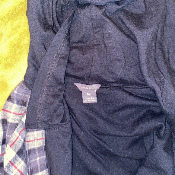 Eddie Bauer XL womens flannel pattern jacket - Picture 3 of 3